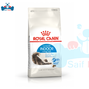 Royal Canin Dry Food for Indoor Long Haired Adults Cats (2KG)