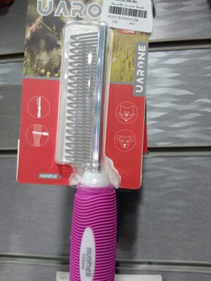 مشط حديد بيد بلاستيك